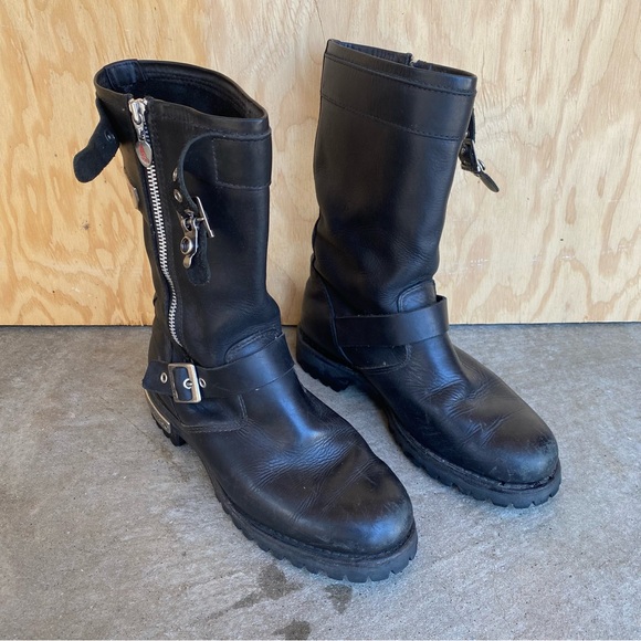 Red Wing Motorcycle Boot - Picture 2 of 4